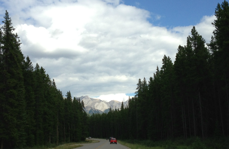 Journey to Johnston Canyon in Banff National Park in the Canadian Rocky Mts - 8/2013