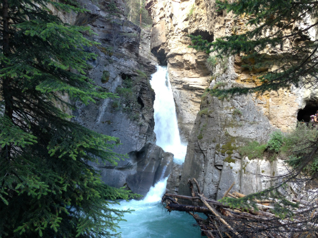 Johnston Canyon in Alberta, Canada - 8/2013